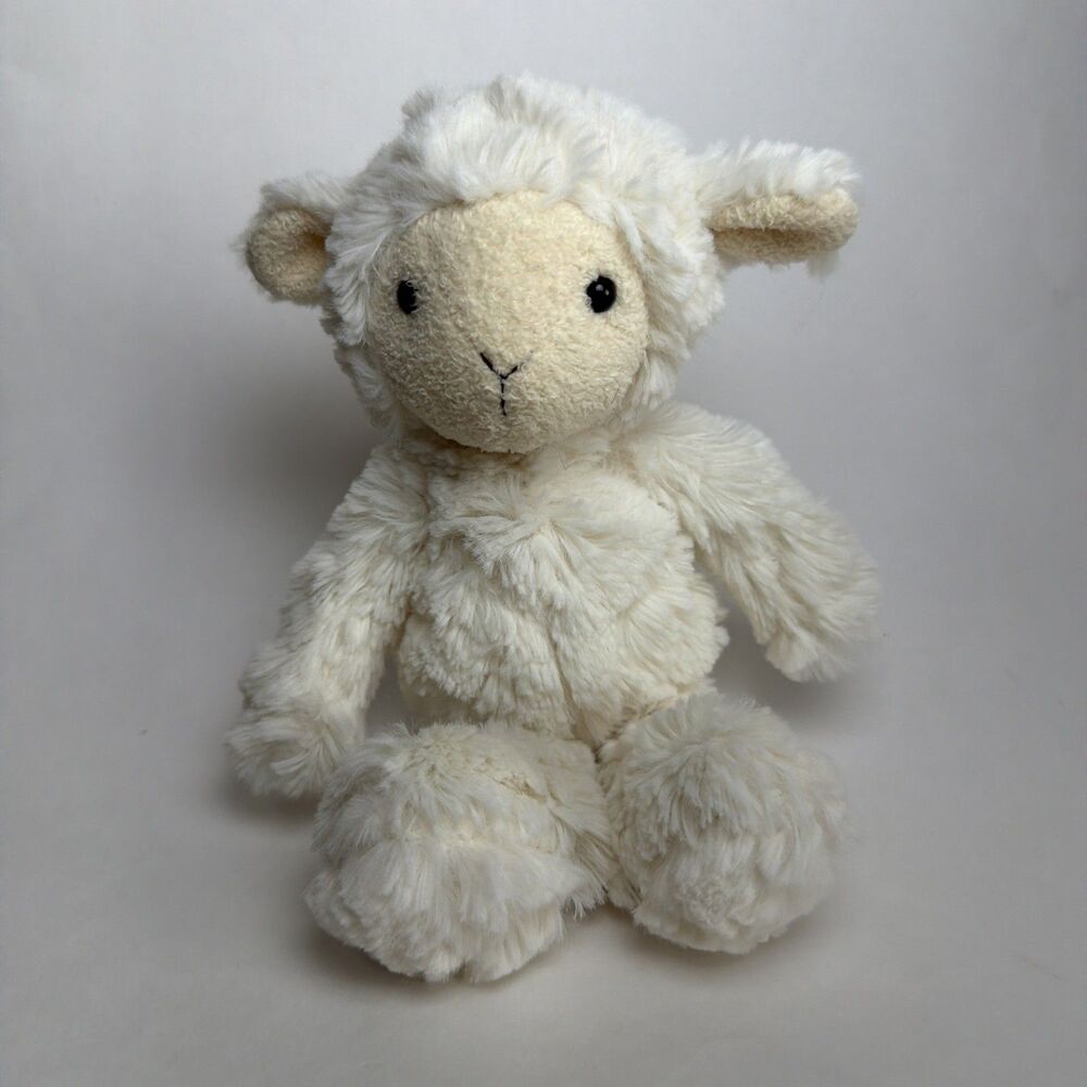 Jellycat Squiggles The Lamb 8" Plush Soft Stuffed Animal Retired Rare Farm